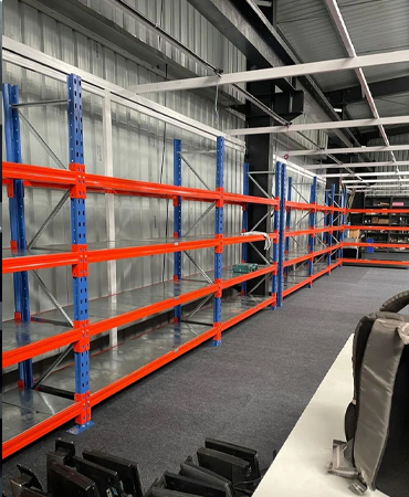 800 Kg Heavy Duty Industrial Storage Rack for warehouse storage in Pune India