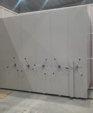 Mobile Compactor File Storage System for organized document storage