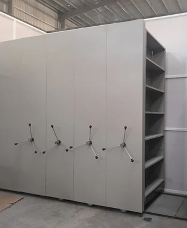 MS Mobile Compactor Rack for durable industrial storage solutions